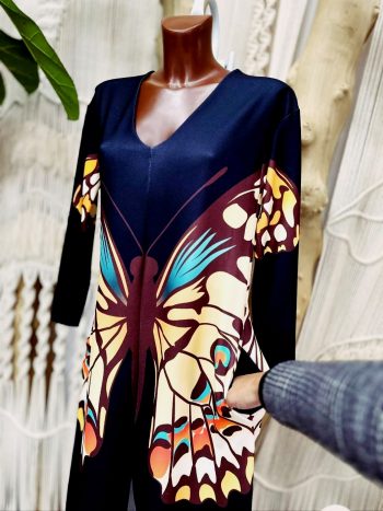 Vestido Mariposa Negro