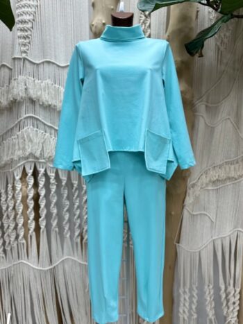 Camisa París Turquesa