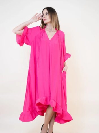 Vestido  Petalo Fucsia