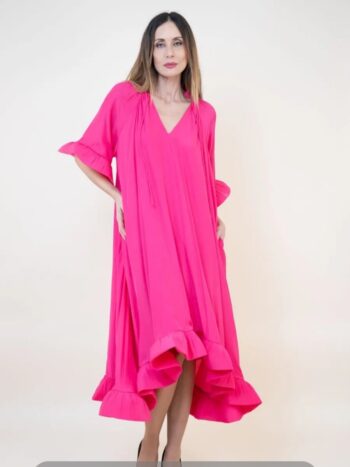 Vestido  Petalo Fucsia