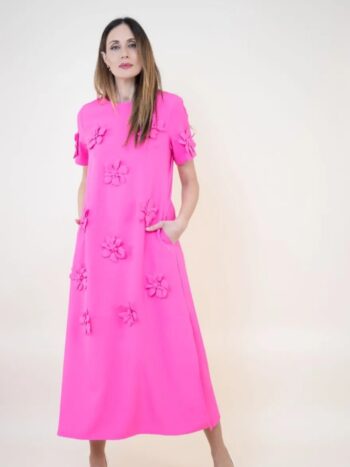Vestido Abril Rosa