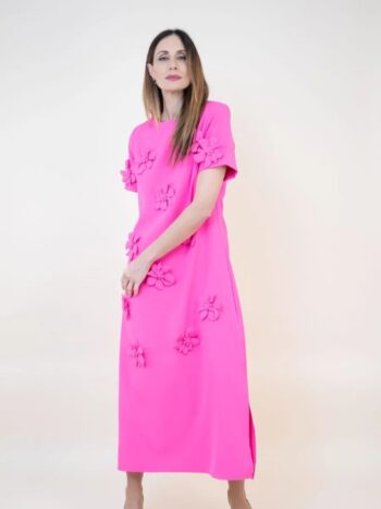 Vestido Abril Rosa