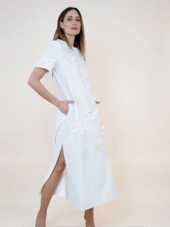 Vestido Abril Blanco